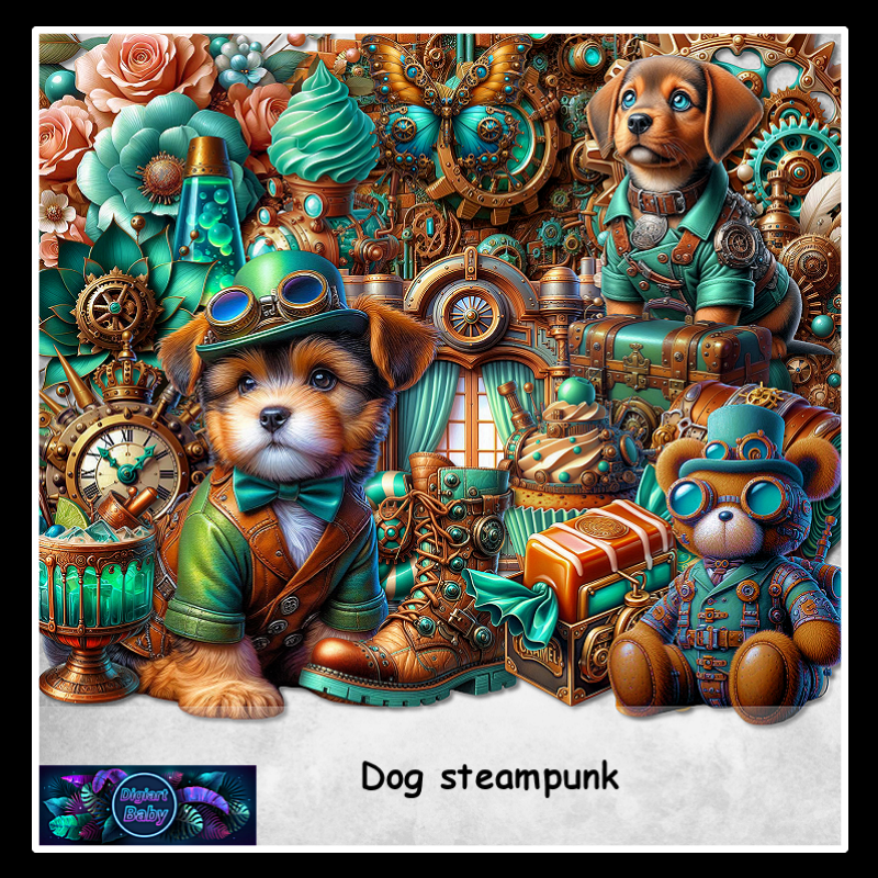 (image for) Dog Steampunk